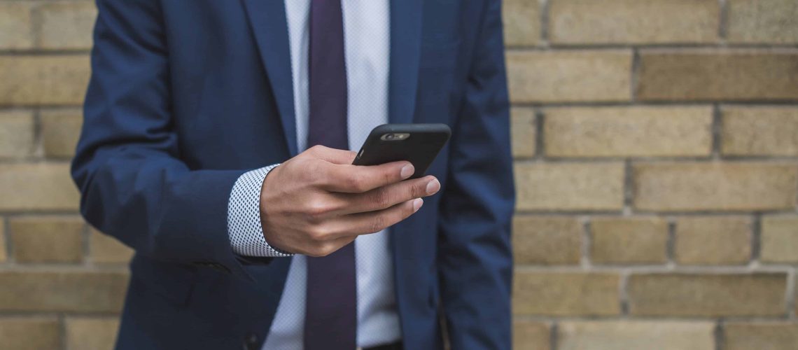 businessman-on-smartphone